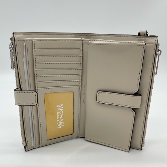 Michael Kors Large Double Zip Wallet Wristlet - Picture 6 of 7